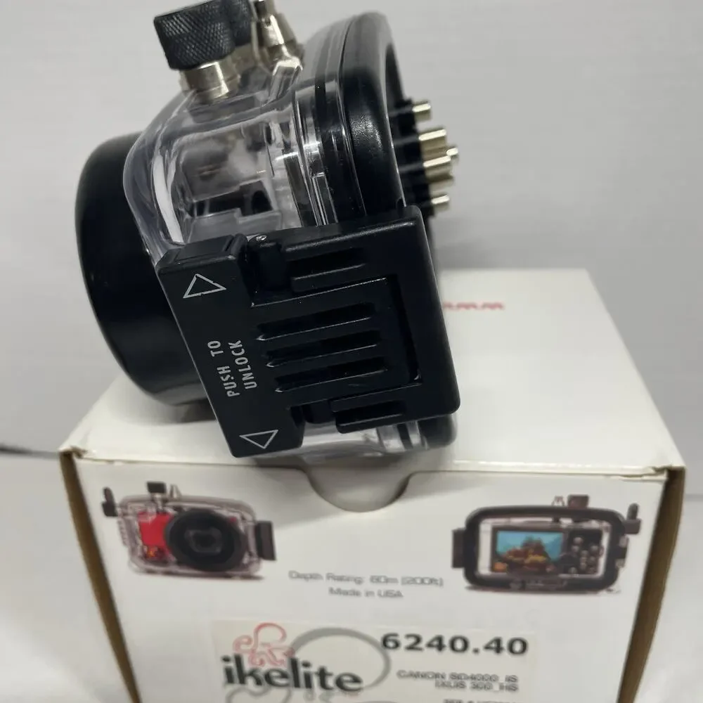 Ikelite Underwater Housing for Canon PowerShot SD4000 IS Camera Waterproof Case